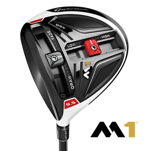 "LEFT HANDED" TAYLORMADE M1 460 10.5 DEGREE DRIVER KUROKAGE SILVER STIFF