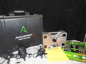 Accusport Vector Golf Launch Monitor, Great Condition, Analyzer Simulator wCASE
