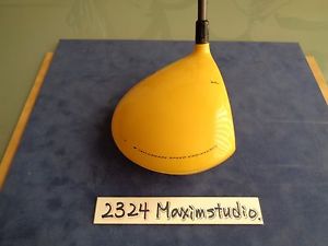 "CUSTOM" Taylormade RBZ driver "YELLOW" 9.5 degree with MATRIX OZIK R-flex shaft