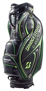 BRIDGESTONE GOLF caddy bag CBG630 Black / Green