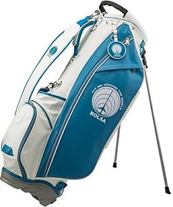 MIZUNO caddy bag Bolsa Voadora stand 5LJC162400 0127 White  Turquoise Blue