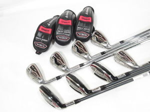 -LH- ADAMS IDEA A12OS IRONS & HYBRIDS (4H,5H,6H,7-PW,GW) Regular Flex w/HC