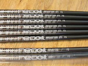 (8).355 UST Mamiya Recoil..(6) Prototype 125 F5..(1) Tour 125 F5...(1) 125 F5