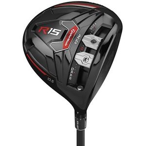 Taylormade R15 Black 12* Driver Regular Fujikura Speeder 57 Evolution Men Rh Vg