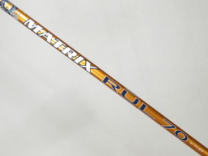 -New Uncut- MATRIX OZIK RUL 70 STIFF FLEX Driver / Wood SHAFT .335 (Retail $320)