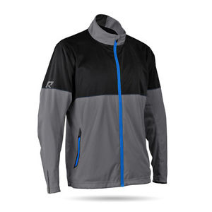 Sun Mountain Rainflex Jacket - Black / Gray / Royal - L