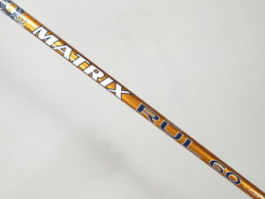 -New Uncut- MATRIX OZIK RUL 60 X-FLEX (X-Stiff) SHAFT .335 (Retail $320)