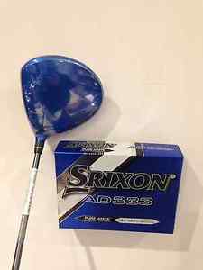 *ONLY £199.99 WITH FREE DOZ AD333 BALLS* COBRA KING F6 DRIVER 9-12 DEG STIFF/REG