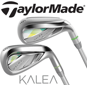 "NEW 2016" TAYLORMADE KALEA LADIES 7, 9 + SW IRONS / LADIES GRAPHITE SHAFTS