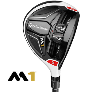 "NEW 2016" TAYLORMADE M1 3 WOOD +UPGRADE ALDILA ROGUE SILVER X-STIFF + HEADCOVER