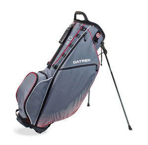 Datrek Go Lite Pro Stand Bag Charcoal/Red/White -Golf Bag image 1