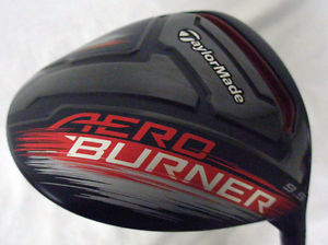 Taylor Made Aeroburner Black Driver 9.5* (Matrix Speed STIFF) Golf Club
