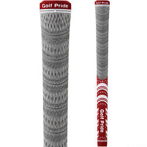 (13) Golf Pride New Decade MultiCompound Platinum MCC Grips - Red -  Set of 13