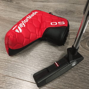 "USED" TAYLORMADE OS CB DAYTONA 38" COUNTER BALANCE PUTTER + MATCHING HEADCOVER