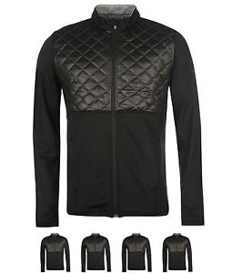 ABBIGLIAMENTO adidas Quilted Golf Jacket Mens Black