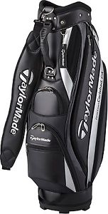 Taylor Made TM P-3 Series Plane Design Caddie Bag CBZ80 B16597 Black Japan New