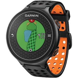 GARMIN 010-01195-02 Approach(R) S6 Golf GPS Watch (Black/Orange)