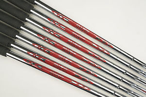 [USED] Nippon Shaft N.S.Pro Modus3 Tour120 5-PAW(8pcs) Steel Shafts X-Flex Taper