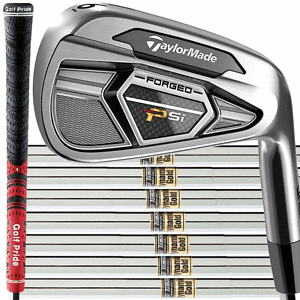 "UPGRADED" TAYLORMADE PSI 3-9 TOUR IRONS / +1" LONGER S300 & RED MULTICOMPOND