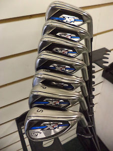 15 ROUNDS FROM NEW CALLAWAY XR OS GRAPHITE 5-SW REGULAR & we'll value your irons