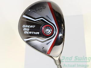 Callaway 2015 Great Big Bertha Fairway Wood 7 Wood 7W 21* Graphite Stiff Right 4
