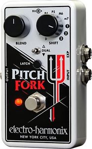 EHX Electro Harmonix Pitch Fork Polyphonic Pitch Shifter Guitar Effects Pedal