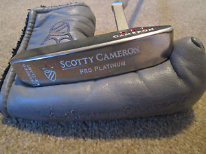1999 Scotty Cameron Titleist Pro Platinum Mid Slant Coronado Putter all Original