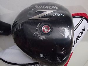 "New" Srixon Z 745   adjustable 10.5 degree RH   stiff flex  Driver golf club