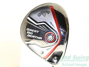 Callaway 2015 Great Big Bertha Fairway Wood 3 Wood 3W 15* Graphite X-Stiff Right