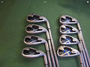 !!!! CALLAWAY X22 IRONS - 4-SW - RH  Uniflex Shafts