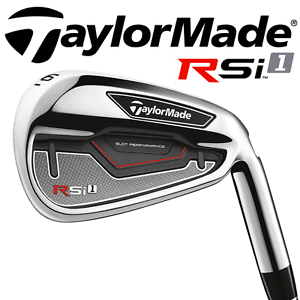 "EX DEMO" TAYLORMADE RSi1 IRONS 6-PW + M FLEX SENIOR GRAPHITE SHAFTS / MINT !!!!
