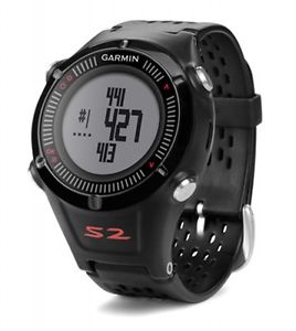 GARMIN APPROACH S2 GPS WATCH - PRELOADED COURSES - BLACK - NEW IN BOX!