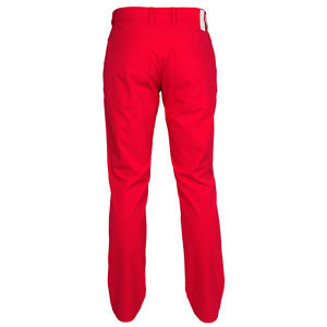 Alberto Hombre Pantalón de golf Pro 3xDry Cooler rojo