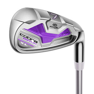 *BRAND NEW* COBRA BAFFLER XL LADIES IRONS - RH - 5/PW+SW - LADIES FLEX GRAPHITE