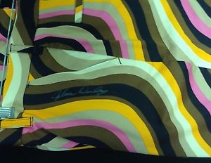 AUTOGRAPHED!! JOHN DALY'S LOUDMOUTH GOLF - MENS MULTICOLOR PANTS- SIZE 36/34