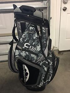 sun mountain c-130 Camo Great Condition Cooler Pouch 14 Way *Rare Color Golf Bag