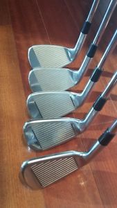 (RH)TaylorMade RSi2 (6-Pw) Iron Set KBS Tour 105 Stiff Flex Steel 9/10 5 ROUNDS