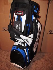 NEW Titleist Lightweight Stand Bag (Blue/Black/White)