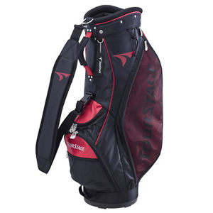 BRIDGESTONE GOLF TOURSTAGE CBTV51 CADDY BAG BLACK RED FROM JAPAN NEW SIZE 9.5
