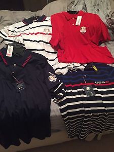4 Count Men's USA Ryder Cup Ralph Lauren 2016 Size 4 Large
