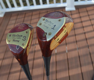 1950s MacGregor Tourney Eye O Matic 945W Persimmon woods