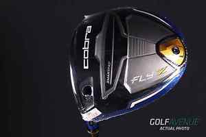 Cobra Fly-Z Blue Driver Adjustable Loft Senior LH Graphite Golf Club #4497