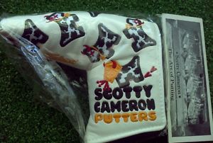 BNIB 1/100 Scotty Cameron 2010 PGA Cheese Head Barn Yard Dog Headcover Cover !!
