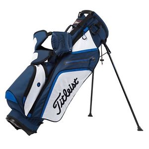 IN-STOCK Titleist Ultra Lightweight Stand Golf Bag Navy / White / Royal Blue