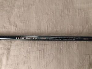 Tour Issue New uncut Fujikura Rombax Graphite Driver Shaft 6W06 BT-31 X stiff