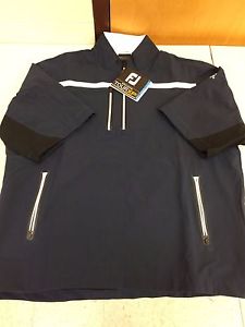 1 NWT FOOTJOY DRYJOYS TOUR XP MEN'S RAIN JACKET, SIZE: LARGE (NAVY BLUE)