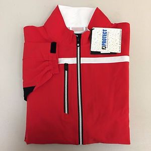 1 NWT FOOTJOY DRYJOYS TOUR XP MEN'S RAIN JACKET, SIZE: X-LARGE (RED)