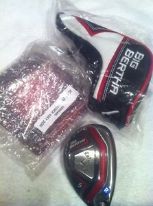**NEW** 2015 CALLAWAY 25* BIG BERTHA 5 HYBRID RECOIL 460 F3 REGULAR + HC
