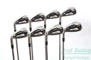 Mint Titleist 714 AP1 Iron Set 4-PW GW Steel Stiff Left 38 in