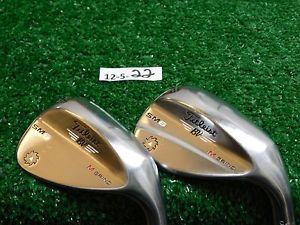 Titleist Vokey SM6 54-08* 58-08* Sand/Lob Wedge Set M Grind Dynamic Gold Steel